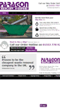 Mobile Screenshot of paragonskiphire.co.uk